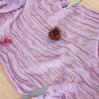 3 Pack Lilac Purple Cheesecloth Table Runner 120 Inch Boho Wedding Decor | - Image 6