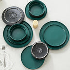 Ceramic Dinner Plates, 10.25 Inch, Set - Image 7