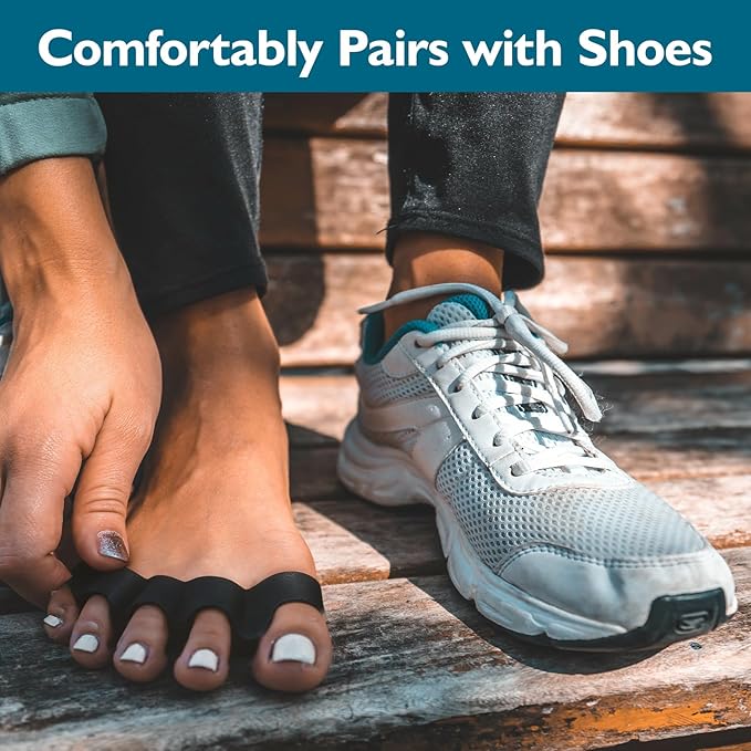 2Pcs Toe Spacers for Women and Men