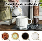 Miamolo Stackable Coffee Mugs Set of 4 - Image 5