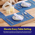 Sweet Home Collection 100% Cotton Placemats - Image 2