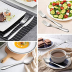 LIANYU 60 Piece Silverware Flatware Set - Image 6