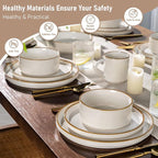 GBHOME Stoneware Dinnerware Sets - Image 6