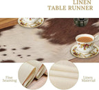 Cow Print Table Runner, 13x70 Inch - Image 5