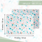 Maison d' Hermine Placemats Set of 4 Reusable 100% Cotton | Cloth Place Mats - Image 4