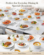 MALACASA 18-Piece Dinnerware Set - Image 7