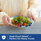 Dixie Medium Paper Plates, 8.5 Inch, 2X Stronger*, Microwave-Safe, Soak-Proof - Image 4