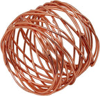 ITOS365 Handmade Round Mesh Napkin Rings Holder - Image 6