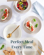 24 Piece Stoneware Dinnerware Set - Image 4