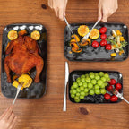 vicrays Ceramic Rectangle Serving Platters - Image 5