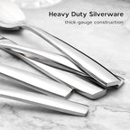 Onader 40 Piece Heavy Duty Silverware Set, Stainless Steel Flatware Cutlery Set - Image 2