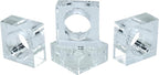 SARO LIFESTYLE Double Edge Crystal Glass Napkin Ring - Image 4