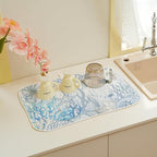 Nautical Coastal Dish Drying Mat - Image 4