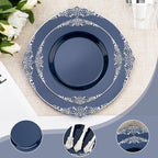 Bestluck 700PCS Navy Blue Disposable Dinnerware - Image 5