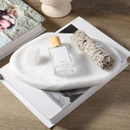 Luxurious White Marble Vanity Tray, Cloud Shape Serving Stone Key Tray - Image 6
