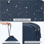 FYY Electronic Organizer, Travel Tech Pouch Bag, Waterproof, Double Layers - Image 4
