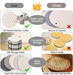Billbotk 10 Pieces Coasters for Drinks, Absorbent Drink Coasters - Image 5