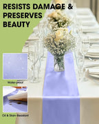 Pureegg Lilac Plastic Table Runners - Image 3
