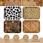 4 Pieces Western Serving Trays - Image 3