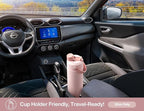 POWCAN 26 oz Insulated Water Bottle: 2-in-1 Straw and Spout Lid, Leak-proof | - Image 5