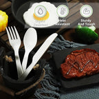Compostable Knife, 100 Biodegradable Silverware - Image 5