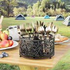 YIUKEA 360° Rotating Utensil Caddy - Image 4