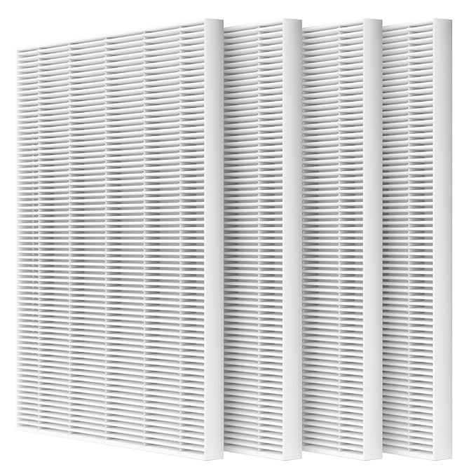 Nail Dust Collector Replacement Filter 4 Pack, Reusable Dust Filter for Acrylic Nails with Filter, Electric Cleaner Nail Fan Dust collector for Nail Polishing, Low Noise, Home Nail Salon