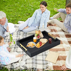 Black Rectangle Serving Tray - Image 2
