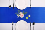 15-Pack Satin Table Runner Royal Blue 12 x 108 inches Long, Table Runners - Image 4