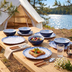 12pcs Melamine Dinnerware Set - Image 6