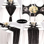12 Pack Boho Gauze Table Runner 35x72 Inch - Image 5