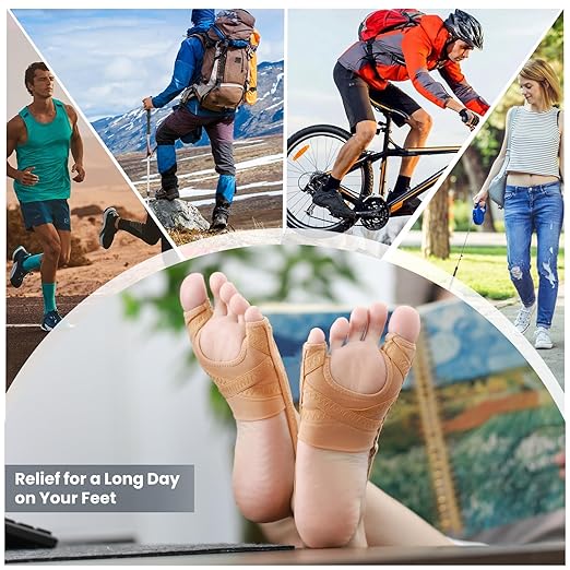 Bunion Corrector for Women and Men,Union Relief Protector Guards for the Thumb and Little Toe,Toe Corrector for Left and Right Foots, 1 Pair (XL)