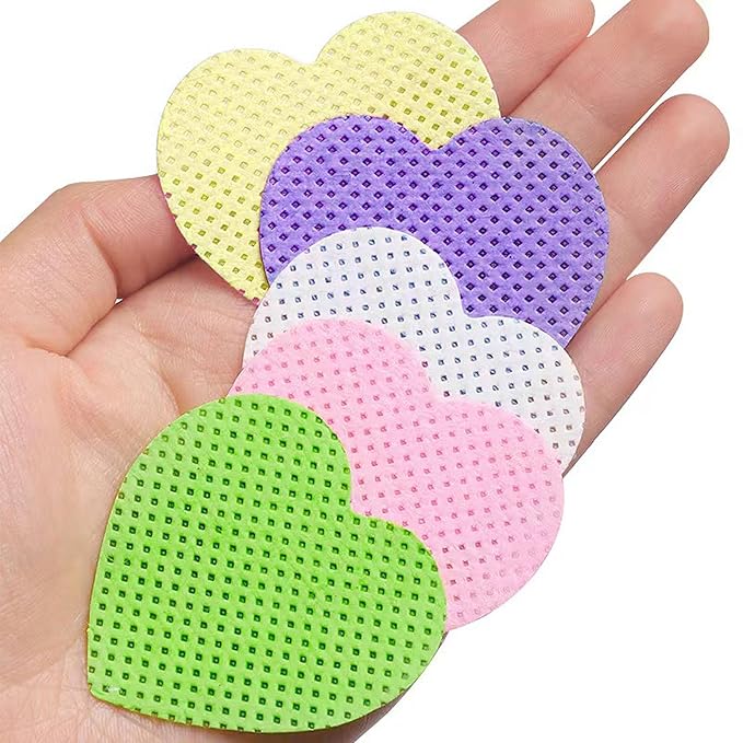 Lint Free Nail Wipes, 1000 PCS Nail Wipes Eyelash Extension Glue Wipes,Nail Polish Remover Wipes Lint Free,Non-Woven Super Absorbent Soft Lash Glue Wipes for Lash Extension Supplies,Colorful