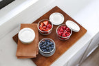 8-Piece Glass Food Storage Containers Set | 1-Cup, Leakproof | Microwave - Image 3