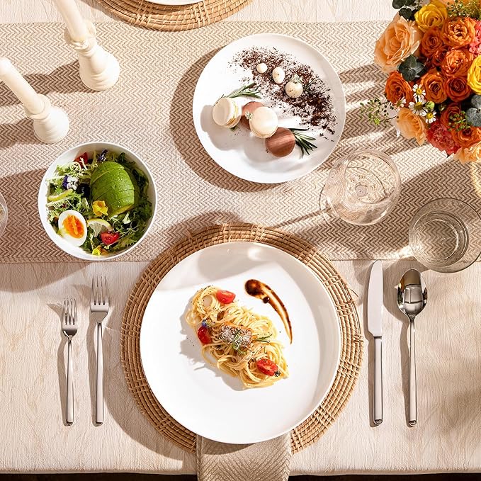 12pc Bone China Dinnerware Set - Image 2