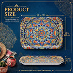 4 Pieces Bohemian Serving Trays - Image 2