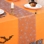 Snowkingdom Halloween Table Runner, Themed Party - Image 7