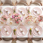 KIRE 350 PCS Pink Disposable Plates - Image 3