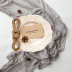 Grey Cheesecloth Table Runner 120 Inches - Image 4