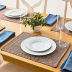 Sweet Home Collection 100% Cotton Placemats - Image 2