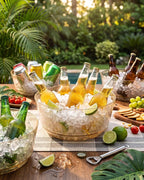 8 Pack Gold Glitter Serving Bowls - Image 7