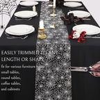 Snowkingdom Halloween Table Runner, Themed Party - Image 8