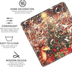 Christmas Coasters Square Leather Drinks Coaster Set - Image 3