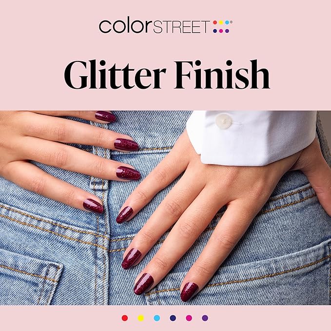 Color Street Rio Red Nail Strips