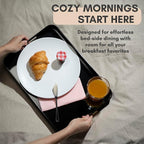 11.5 x 16 Inch Large Rectangle Stackable Melamine Serving Tray - Image 2