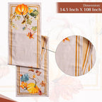 Maison d' Hermine Table Runner 100% Cotton 14.50" x 108" | Table Runners 108 - Image 4