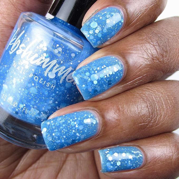KBShimmer Snow Much Fun Nail Polish- 0.5 oz Full Sized Bottle