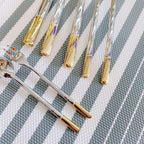 Silverware Set Service for 12, IKXO 48-Piece Modern Stainless Steel Flatware - Image 6