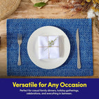 Sweet Home Collection 100% Cotton Placemats - Image 5