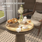 AMH 18-Inch Rustic Lazy Susan - Image 3